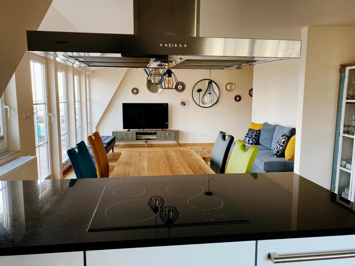 Beach House-Traumwohnung In Bestlage Mit Herrlichem Meerblick Harrislee Ngoại thất bức ảnh
