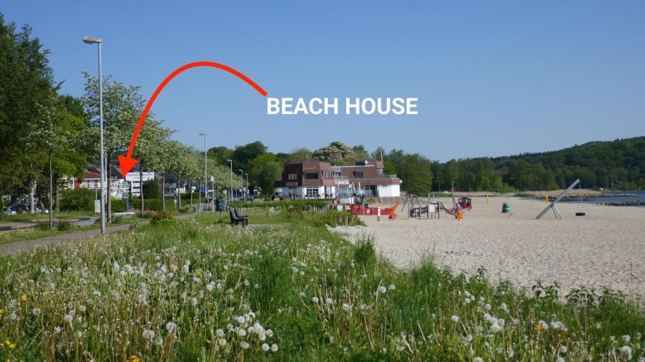 Beach House-Traumwohnung In Bestlage Mit Herrlichem Meerblick Harrislee Ngoại thất bức ảnh